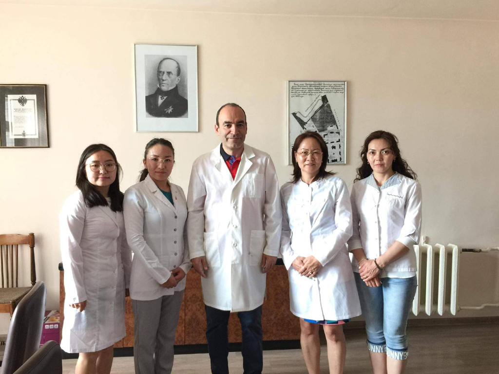Doctors from Mongolia started training