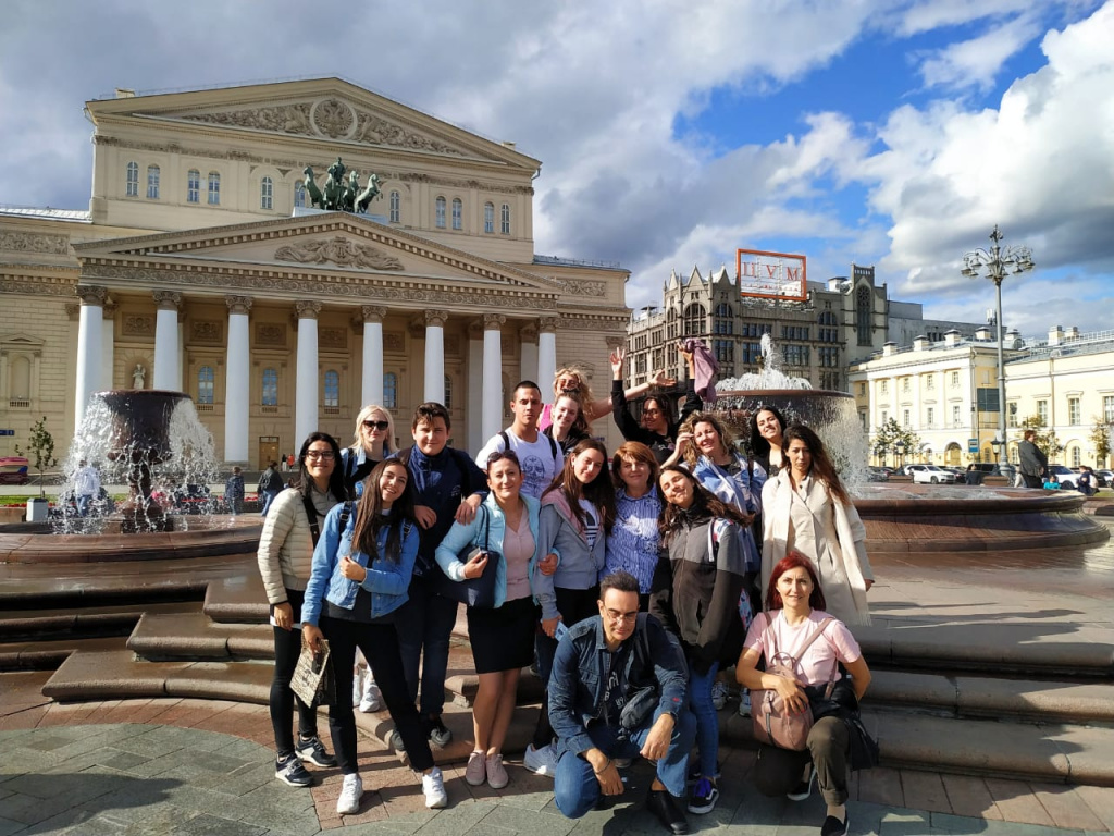 Students from Greece plunged into the atmosphere of the Russian language